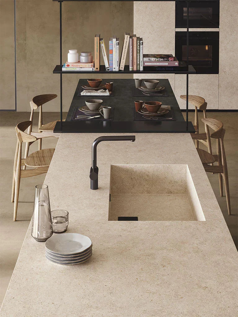 Marble Look Porcelain Countertops: The Aesthetic Without the Maintenance