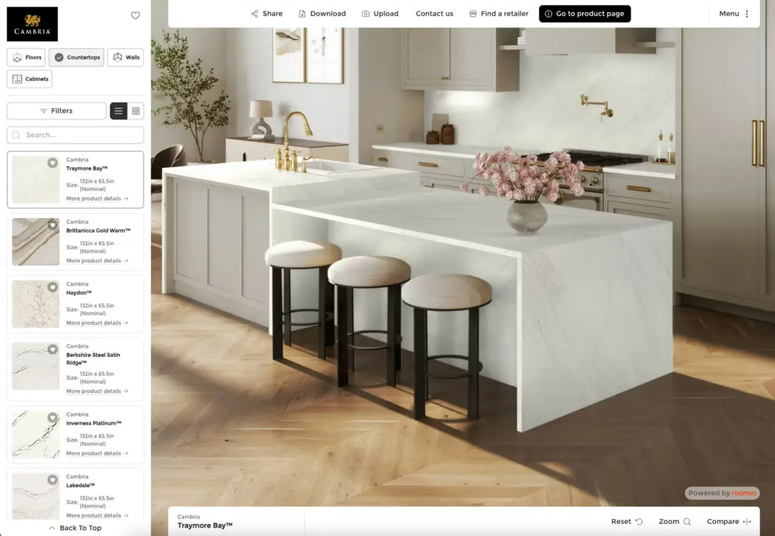 Cambria Room Visualizer: How to Use It and What to Do with What You Find