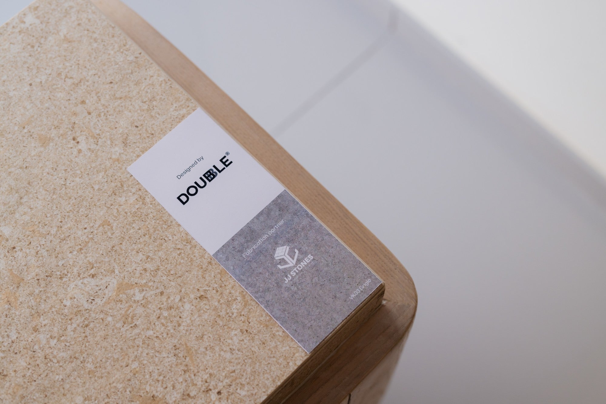 Dekton Avorio stone slab sample with warm beige tones and subtle texture — premium dekton countertops installed by Signature Stone Las Vegas