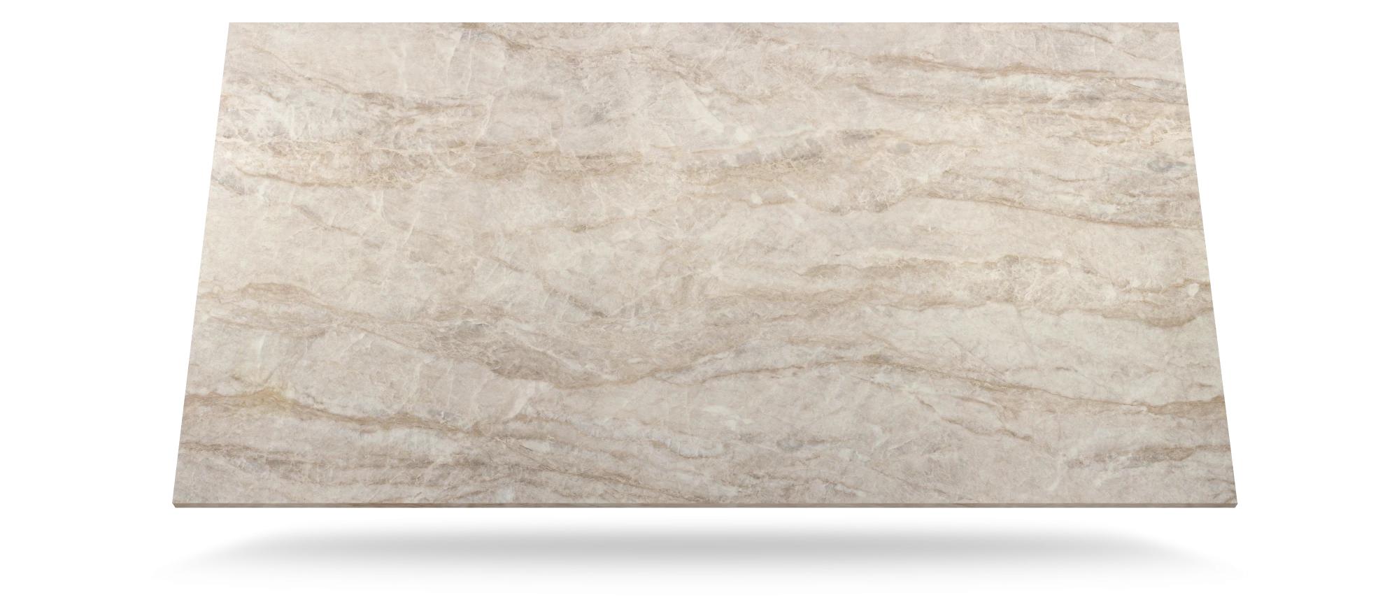 Dekton Arga surface slab featuring cream beige tones with subtle natural veining and matte finish — dekton kitchen countertops by Signature Stone Las Vegas