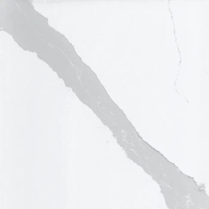 Silestone Bianco Calacatta kitchen surface with white background and gray veining — elegant quartz countertops installed by Signature Stone Las Vegas