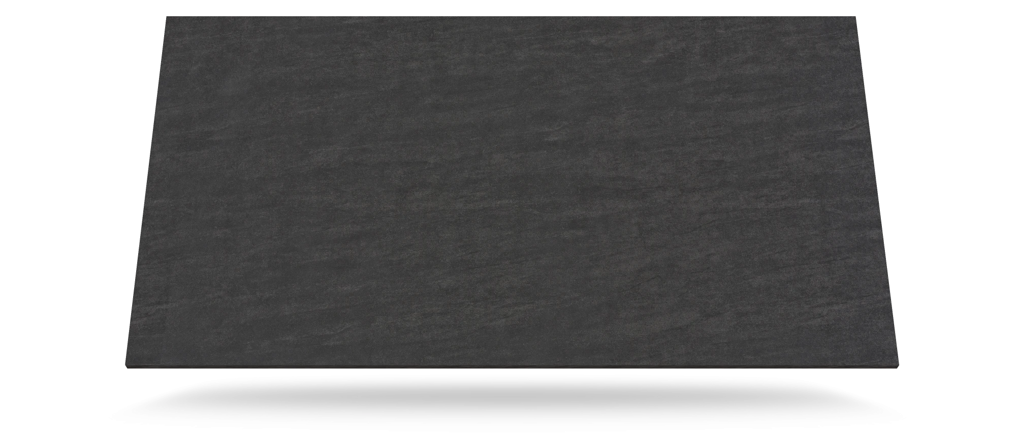 Dekton Bromo slab with dark charcoal gray textured finish and natural stone pattern — premium dekton countertops installed by Signature Stone Las Vegas