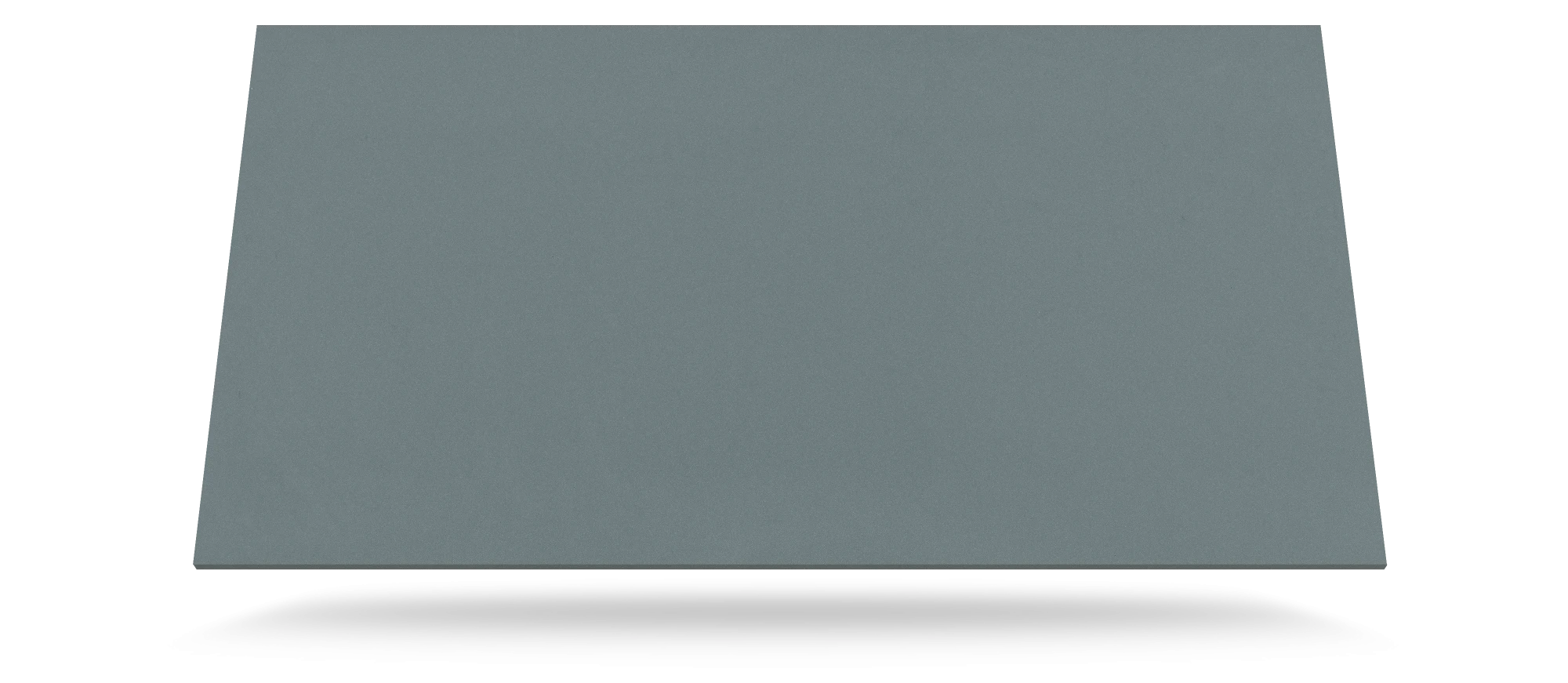 Silestone Cala Blue quartz slab with smooth gray-blue surface and polished finish — premium quartz countertops installed by Signature Stone Las Vegas