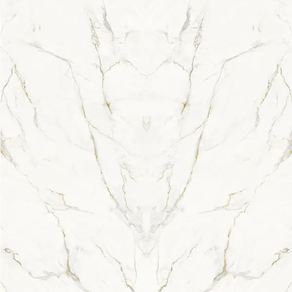 Calacatta Oro Premium marble slab with white background and gold veining — expert countertop fabrication by Signature Stone Las Vegas