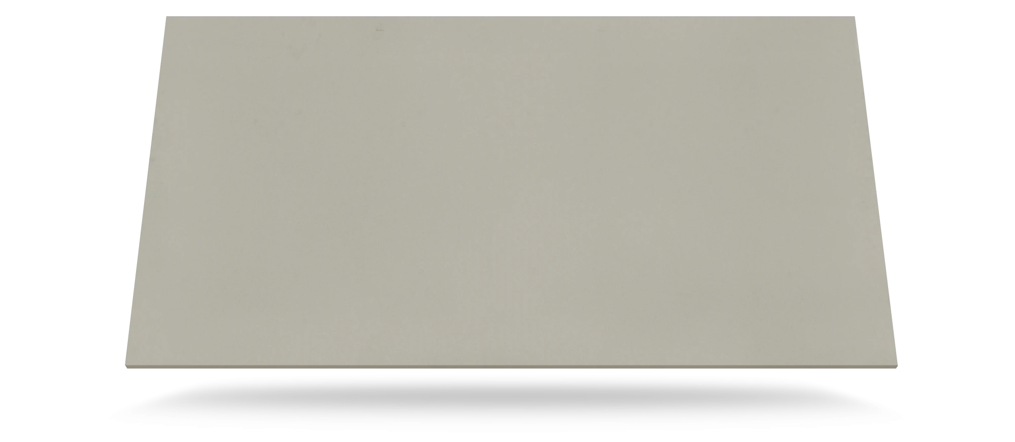 Silestone Cincel Grey countertop slab with smooth matte finish and warm taupe color — engineered quartz countertops fabricated and installed by Signature Sto...