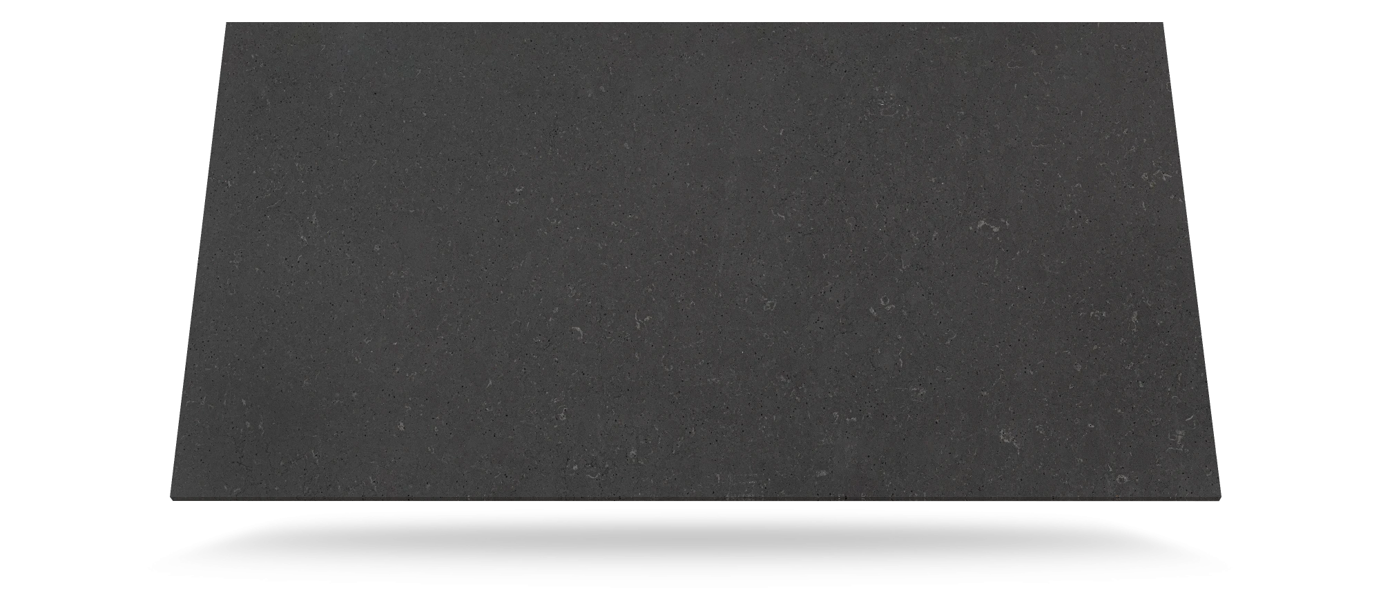 Silestone quartz slab with dark charcoal finish and subtle speckled texture — premium quartz countertops near me by Signature Stone Las Vegas