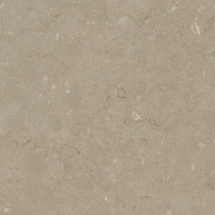Silestone Coral Clay surface showing warm beige tones with subtle speckled texture and matte finish — quartz countertops installed by Signature Stone Las Vegas
