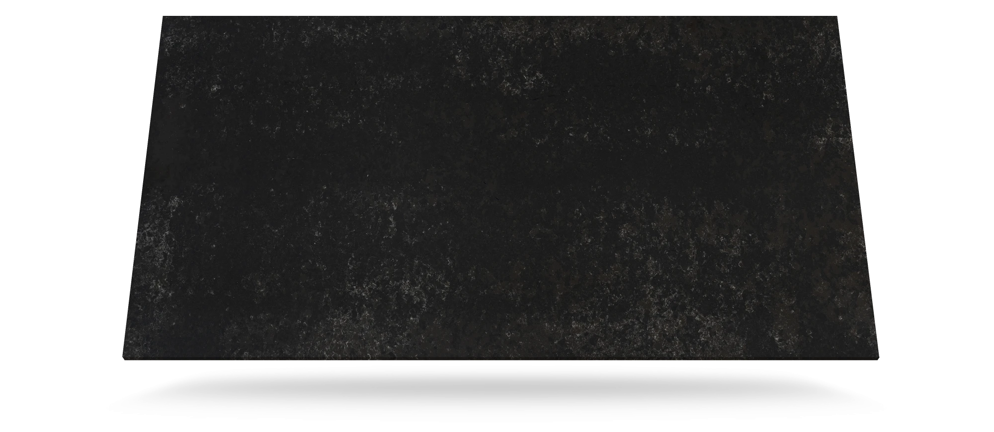 Silestone Corktown slab with deep charcoal surface and subtle speckled texture — premium quartz countertops installed by Signature Stone Las Vegas