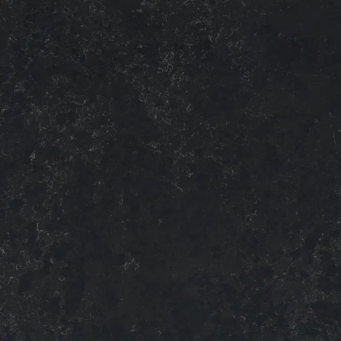 Silestone Corktown quartz surface with deep charcoal black color and subtle textured finish — quartz countertops installed by Signature Stone Las Vegas