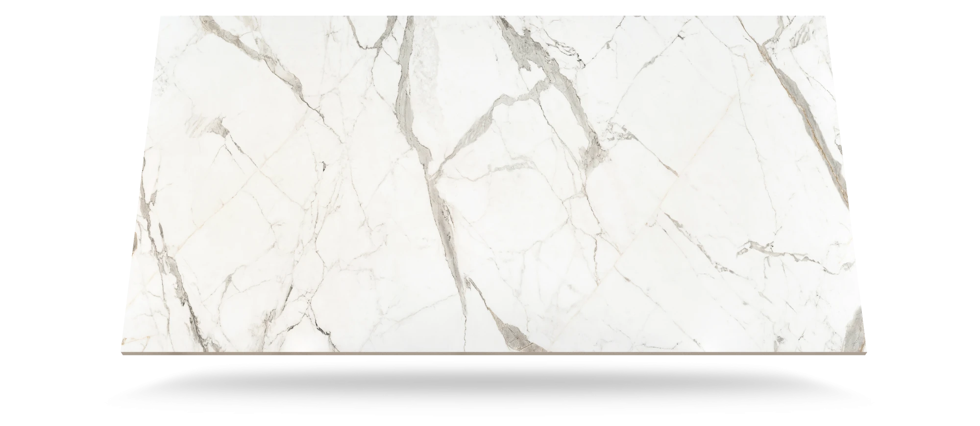 Dekton Daze slab with white marble-look veining and polished finish — premium dekton kitchen countertops by Signature Stone Las Vegas