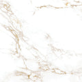 Dekton Entzo surface with white base and gold veining — premium dekton countertops installed by Signature Stone Las Vegas