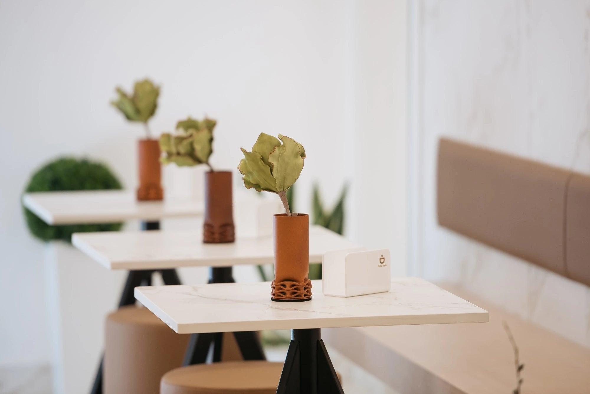 Dekton Entzo countertop with clean white finish and straight edges — premium dekton surfaces fabricated and installed by Signature Stone LV