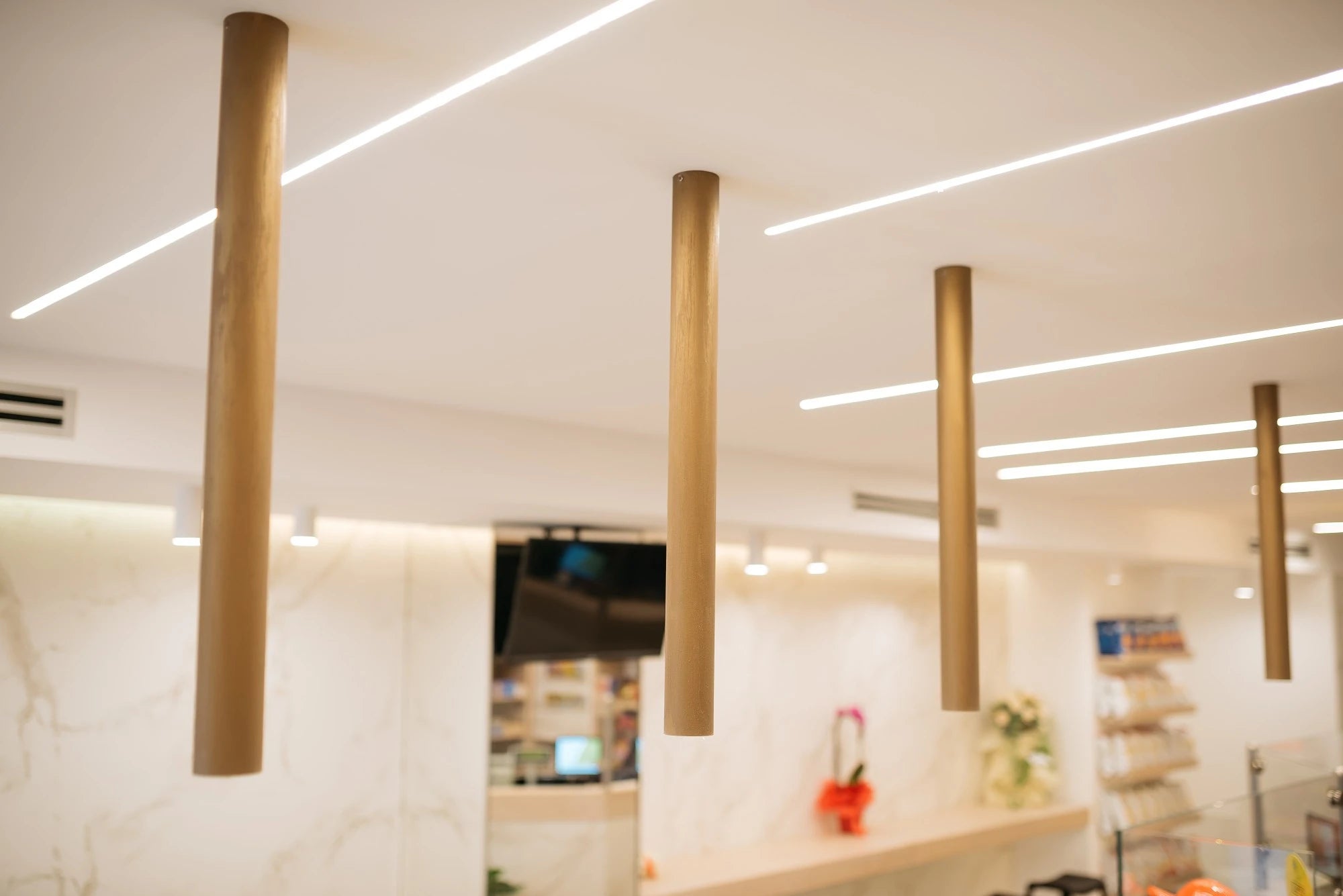 Dekton Entzo kitchen island with white finish and clean lines — modern dekton kitchen countertops by Signature Stone Las Vegas