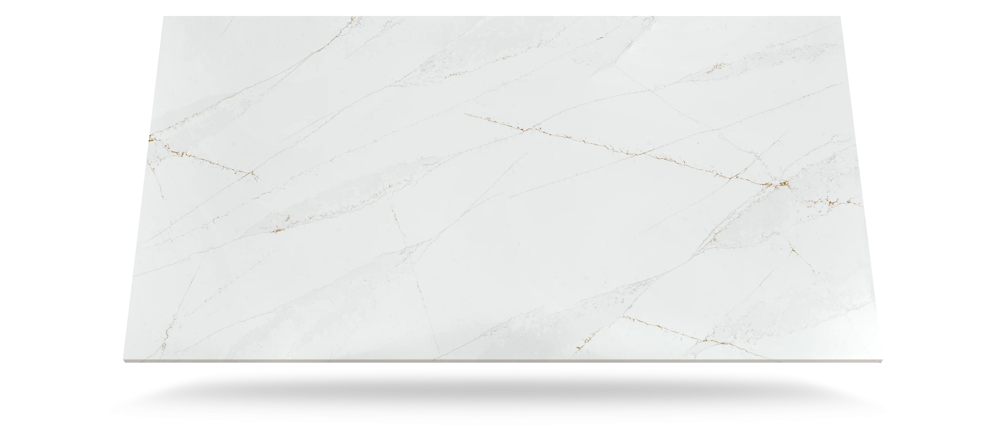 Silestone Ethereal Glow slab with white marble-look veining and polished finish — premium quartz countertops installed by Signature Stone Las Vegas
