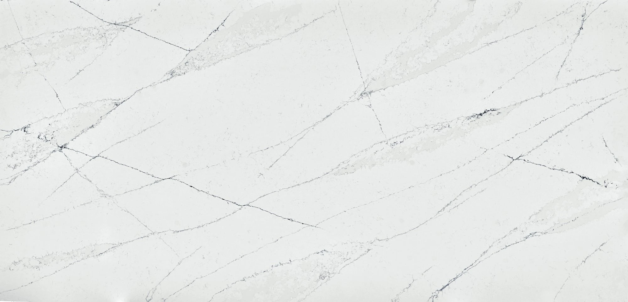 Silestone Ethereal Noctis slab surface with soft white base and delicate gray veining — premium quartz countertops installed by Signature Stone Las Vegas