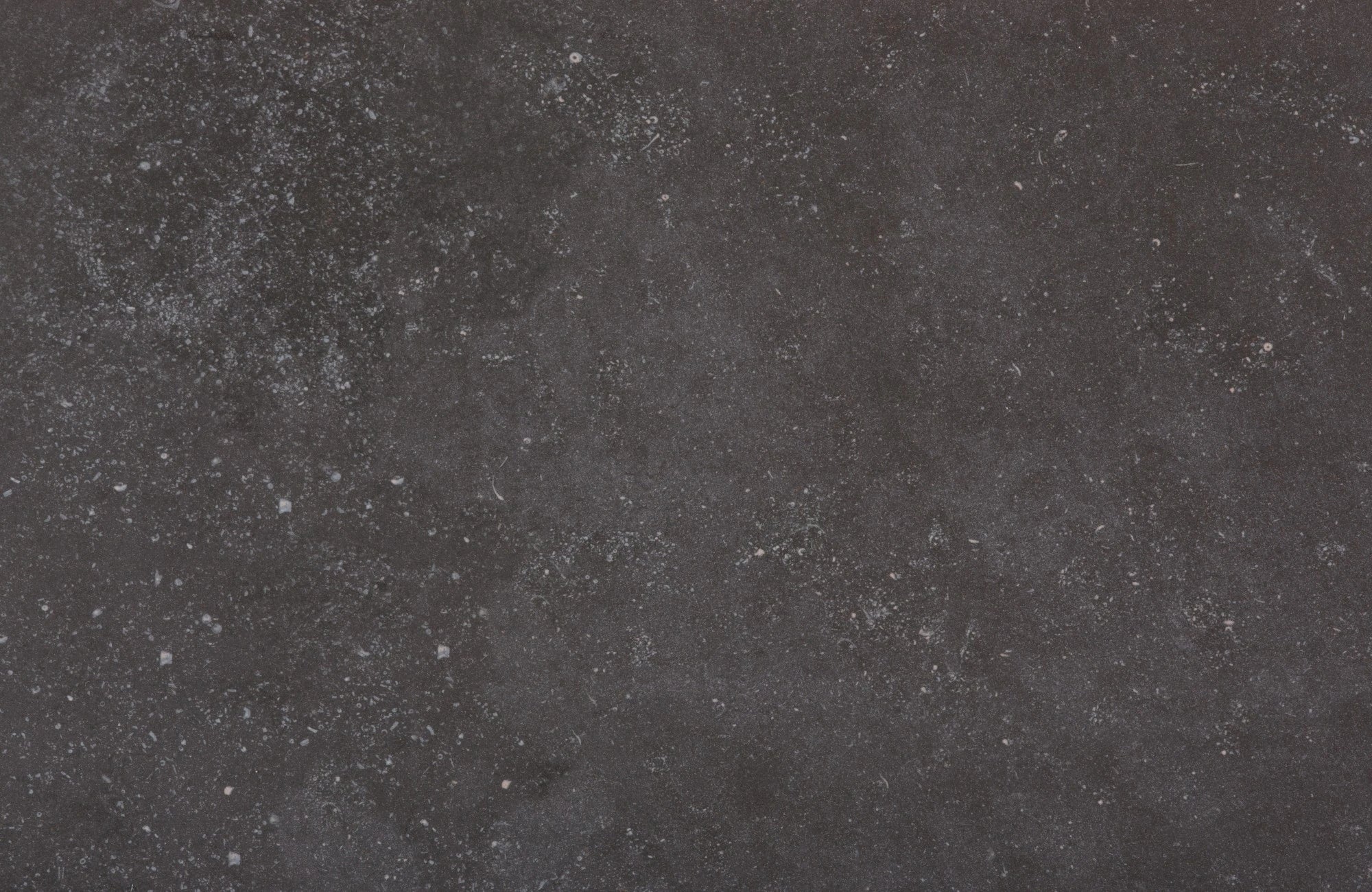 Dekton Fossil surface with dark charcoal base and subtle white speckled pattern — premium dekton countertops installed by Signature Stone Las Vegas