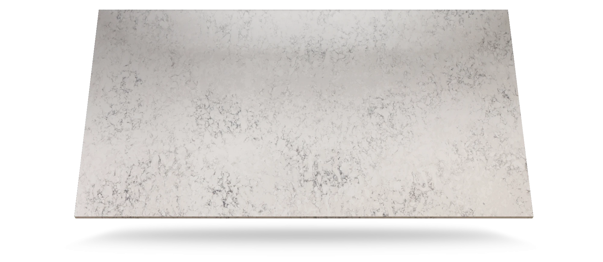Silestone Helix quartz slab with light gray background and delicate veining pattern — premium quartz countertops installed by Signature Stone Las Vegas