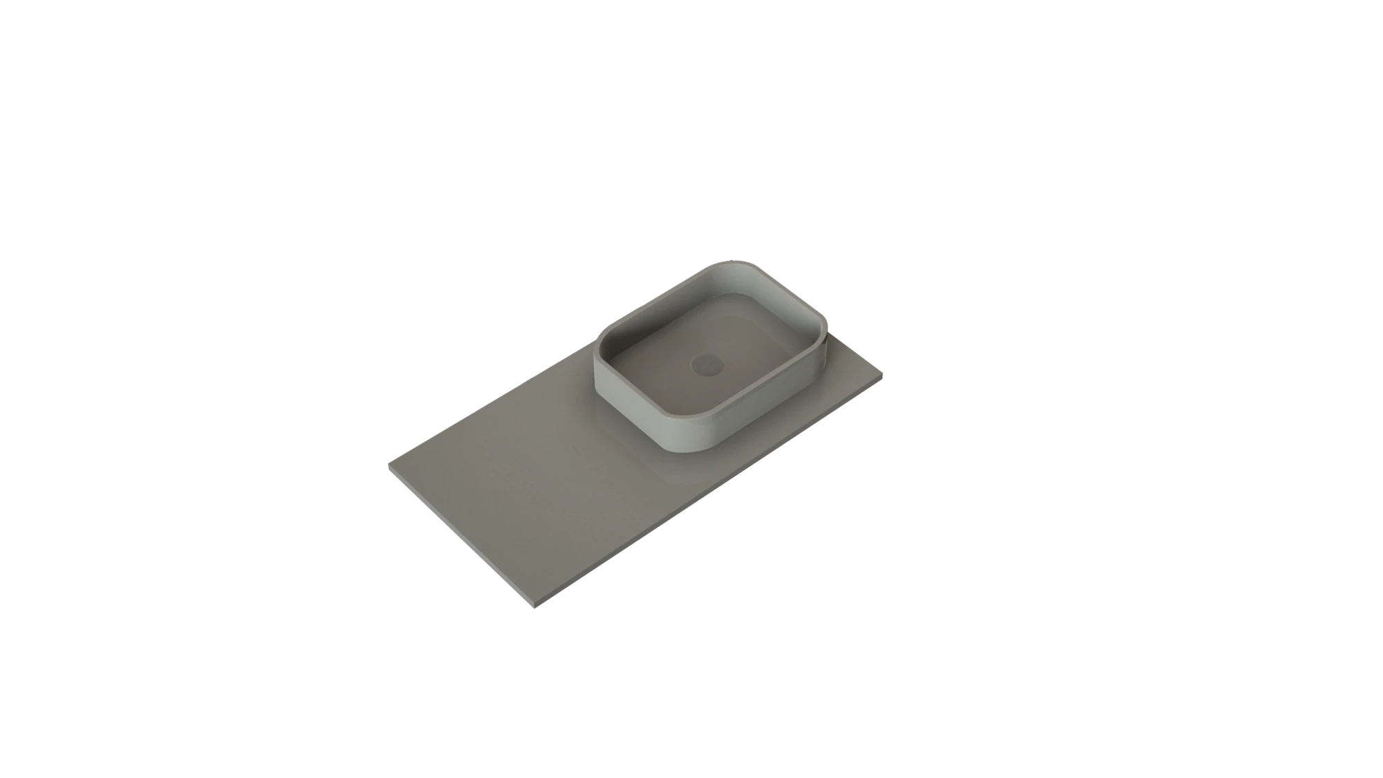 Silestone Kensho quartz bathroom vanity with vessel sink in warm taupe finish — premium quartz countertops near me by Signature Stone Las Vegas