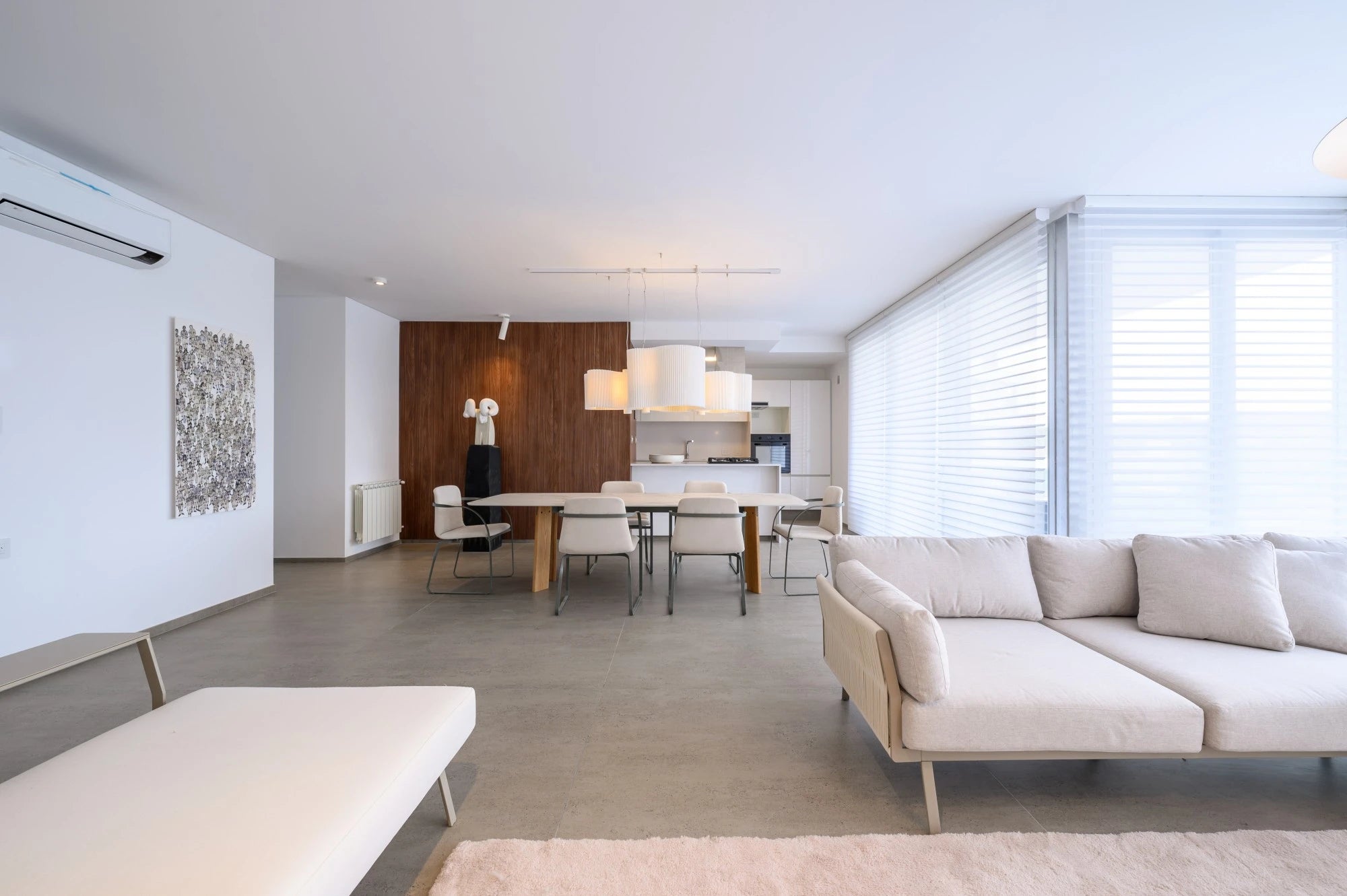 Dekton Keon flooring in modern living space with polished gray finish and seamless installation — premium dekton surfaces fabricated and installed by Signatu...
