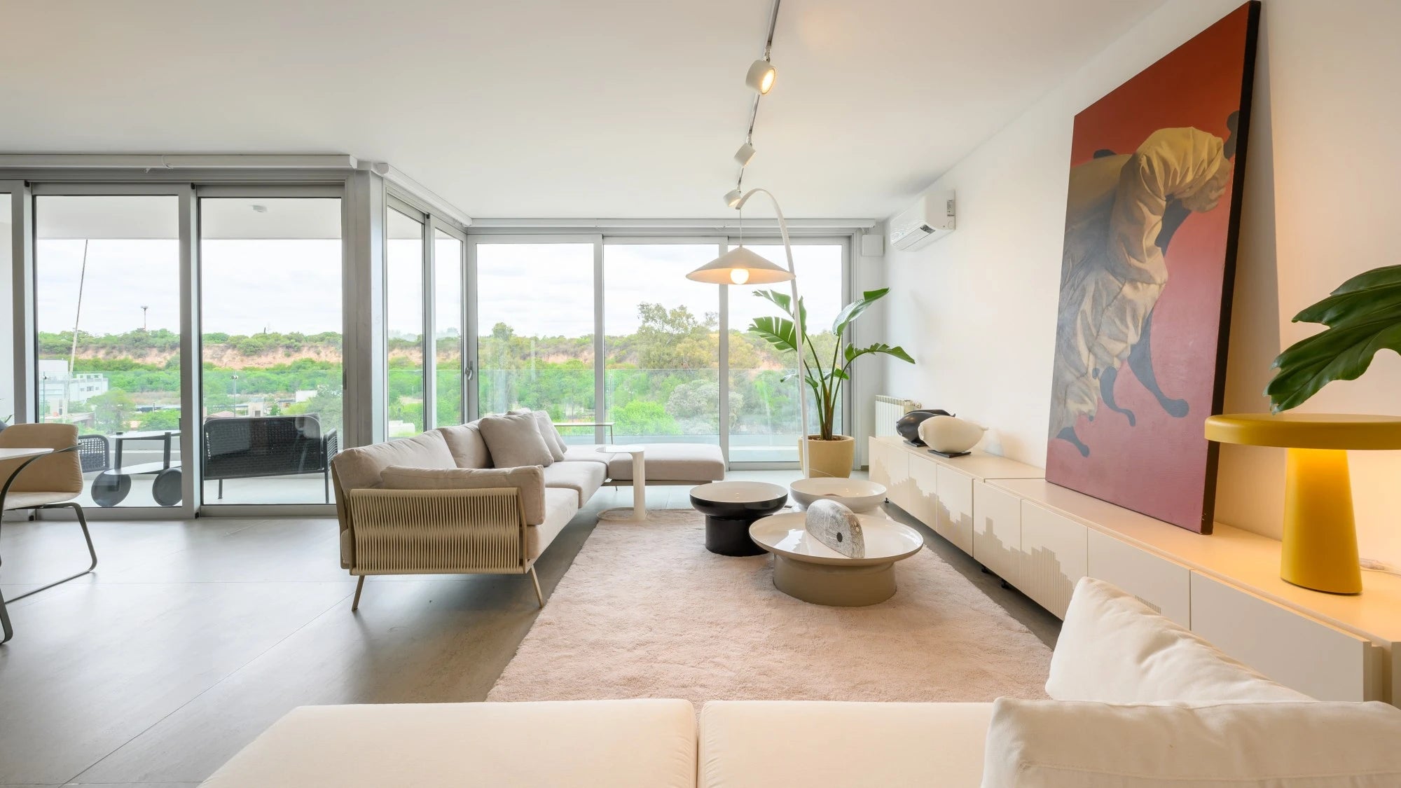 Dekton Keon surfaces in modern living space with light neutral tones and sleek finish — premium dekton kitchen countertops by Signature Stone Las Vegas