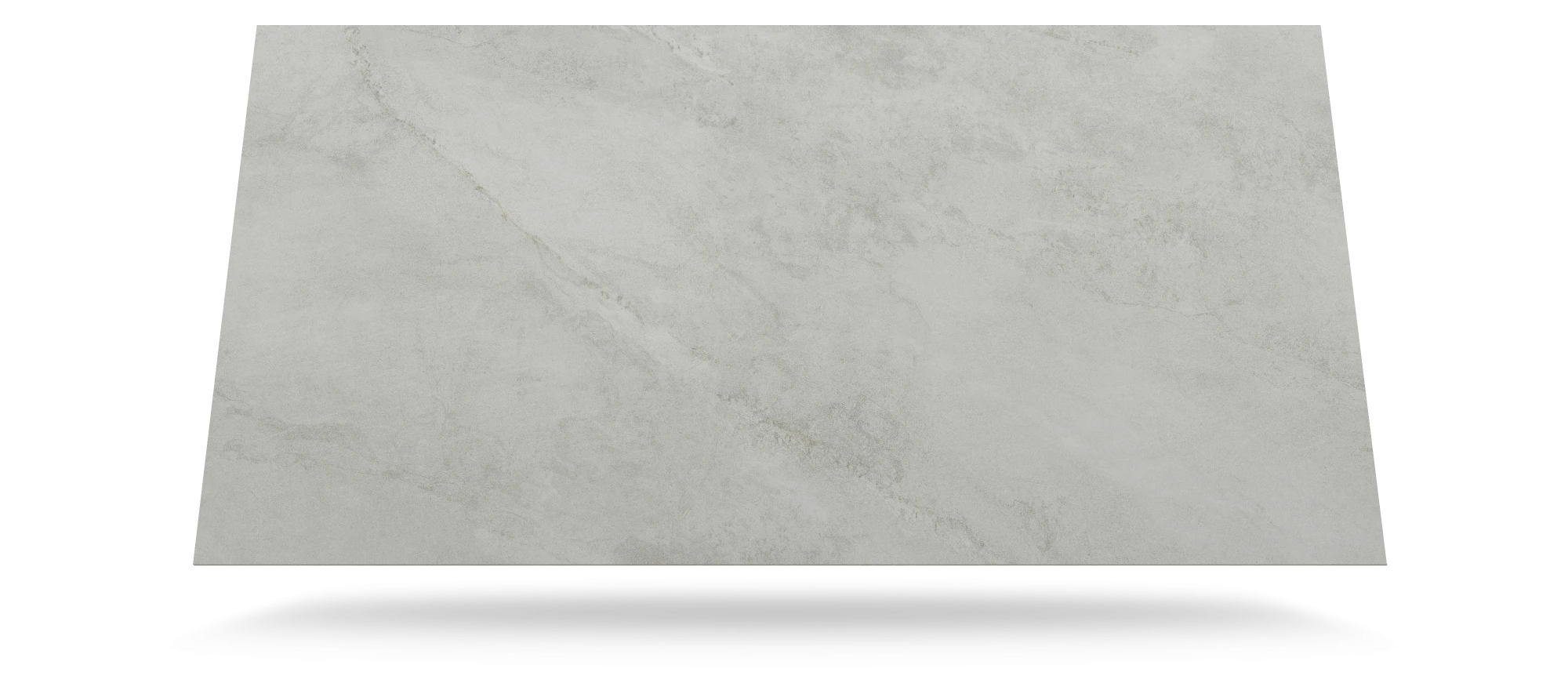Dekton Kovik slab with light gray marble-look veining and matte finish — premium dekton surfaces fabricated and installed by Signature Stone LV