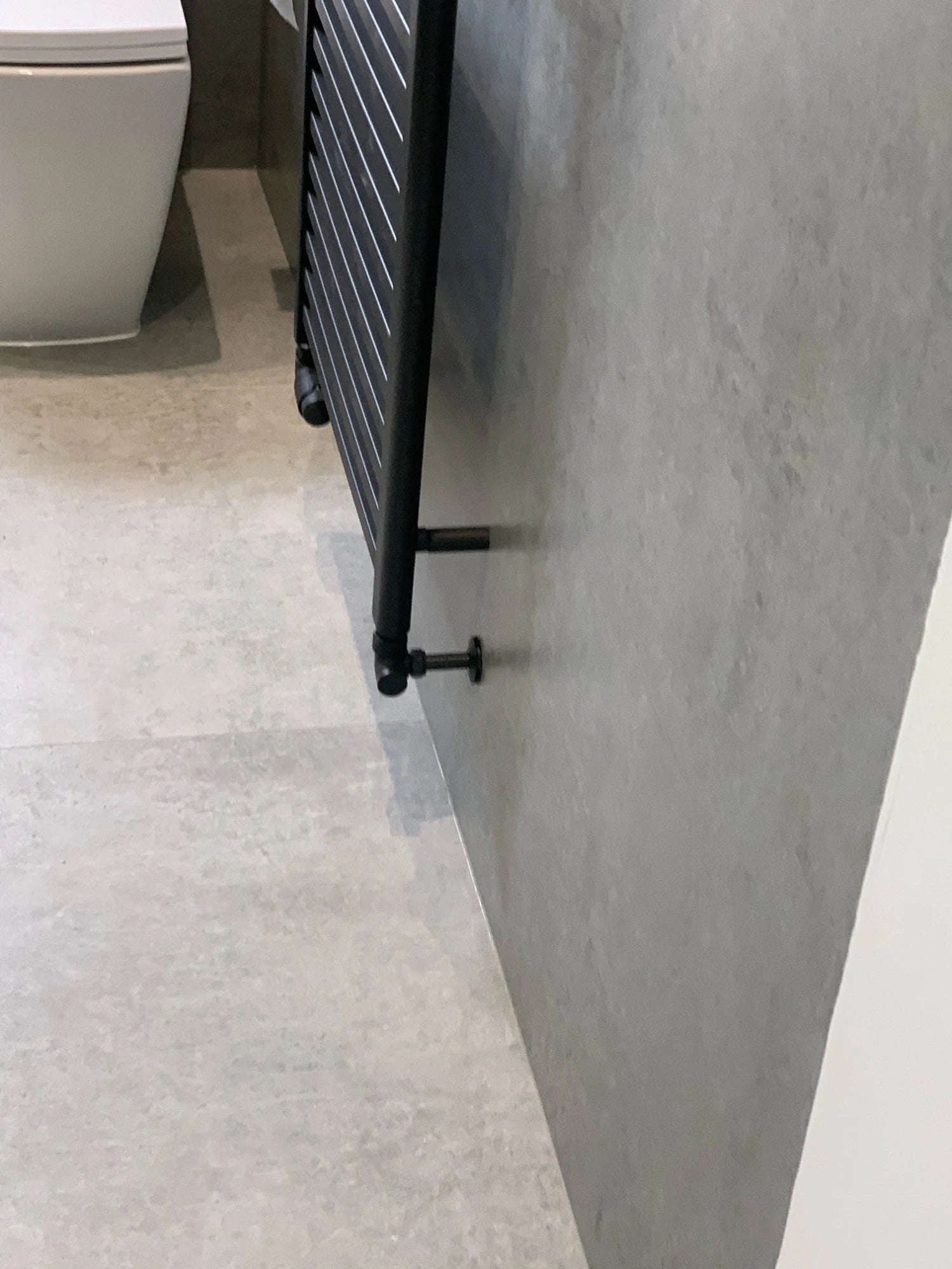 Dekton Kreta bathroom vanity with light gray finish and clean lines — premium dekton countertops installed by Signature Stone Las Vegas
