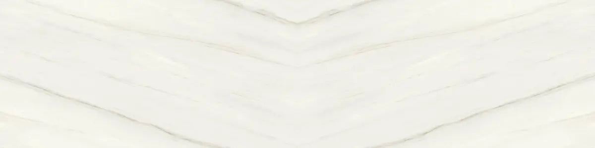 Lasa White marble kitchen countertop with polished white surface and subtle gray veining — expert countertop fabrication by Signature Stone Las Vegas