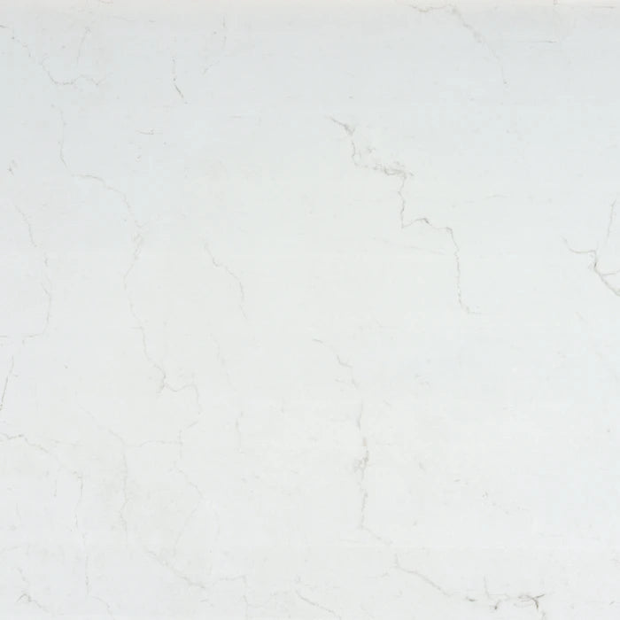 Dekton Malibu quartz surface with soft white marble veining and subtle gray patterns — premium dekton countertops installed by Signature Stone Las Vegas