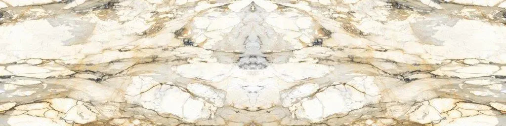 Macchia Vecchia marble surface with cream and gold veining patterns — premium countertop fabrication by Signature Stone Las Vegas