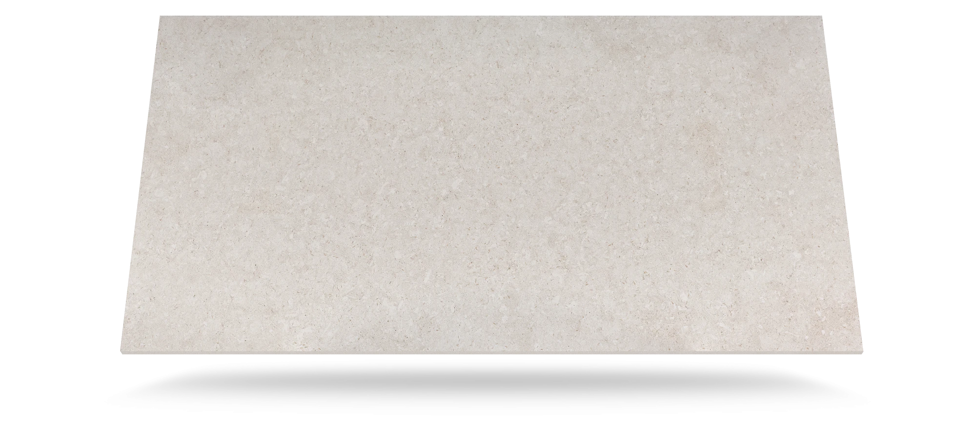 Dekton Nebbia slab with light gray speckled surface and matte finish — premium dekton kitchen countertops by Signature Stone Las Vegas