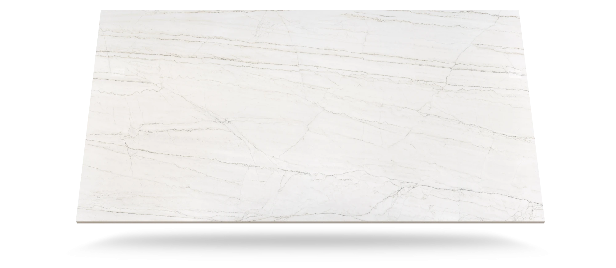 Dekton Neural surface slab with white marble-look veining and matte finish — premium dekton kitchen countertops by Signature Stone Las Vegas