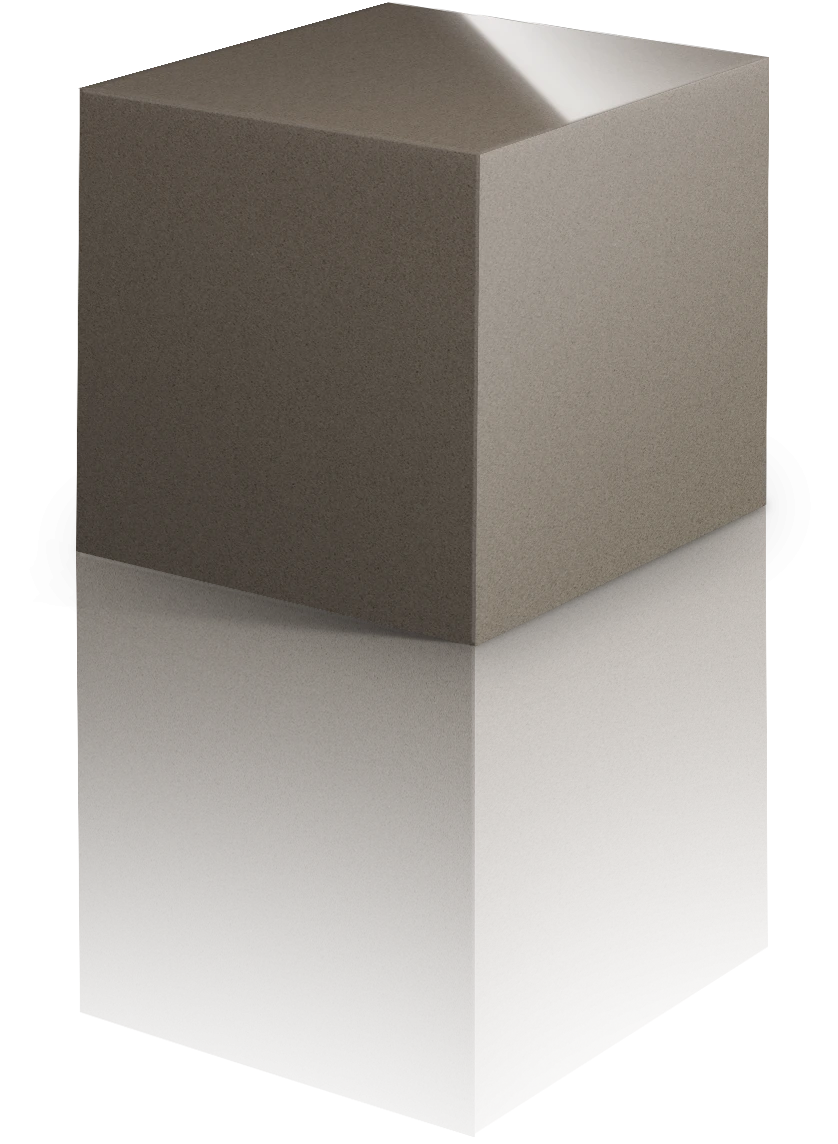 Silestone Noka quartz sample with smooth matte finish in warm taupe color — premium quartz countertops installed by Signature Stone Las Vegas