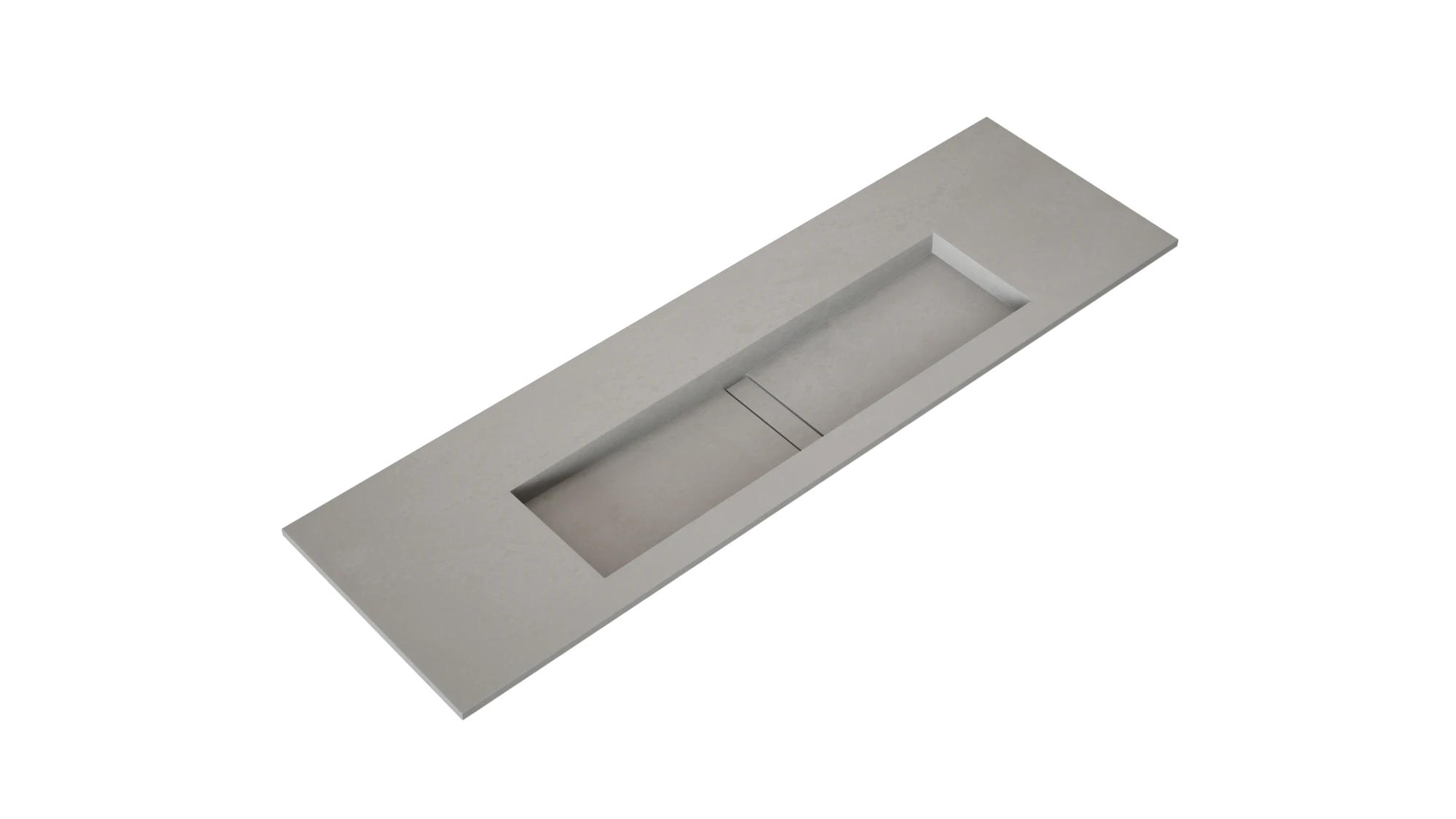 Silestone Nolita23 quartz vanity top with integrated sink in warm taupe finish — premium quartz countertops near me by Signature Stone Las Vegas