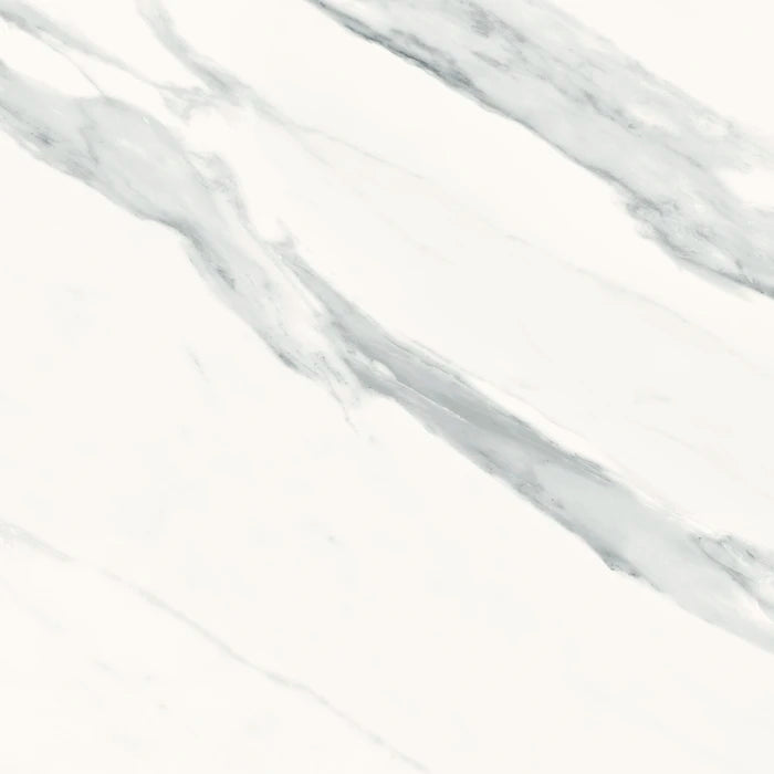 Dekton Opera surface with elegant white background and flowing gray veining pattern — premium dekton countertops installed by Signature Stone Las Vegas