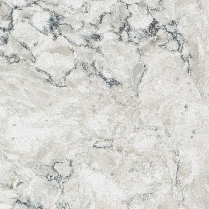 Silestone Pietra surface with white and gray marble-like veining and matte finish — elegant quartz countertops installed by Signature Stone Las Vegas