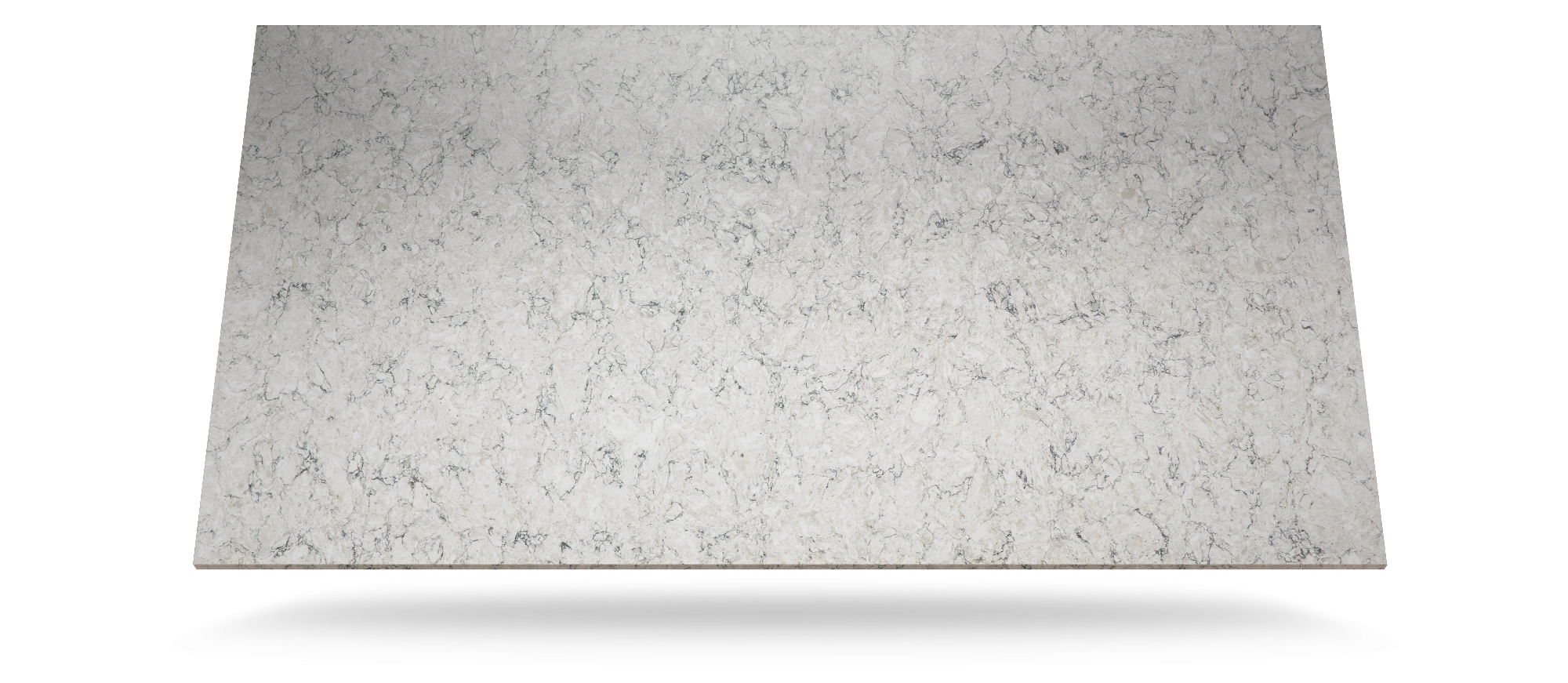 Silestone Pietra slab with light gray background and delicate gray veining throughout — premium quartz countertops installed by Signature Stone Las Vegas