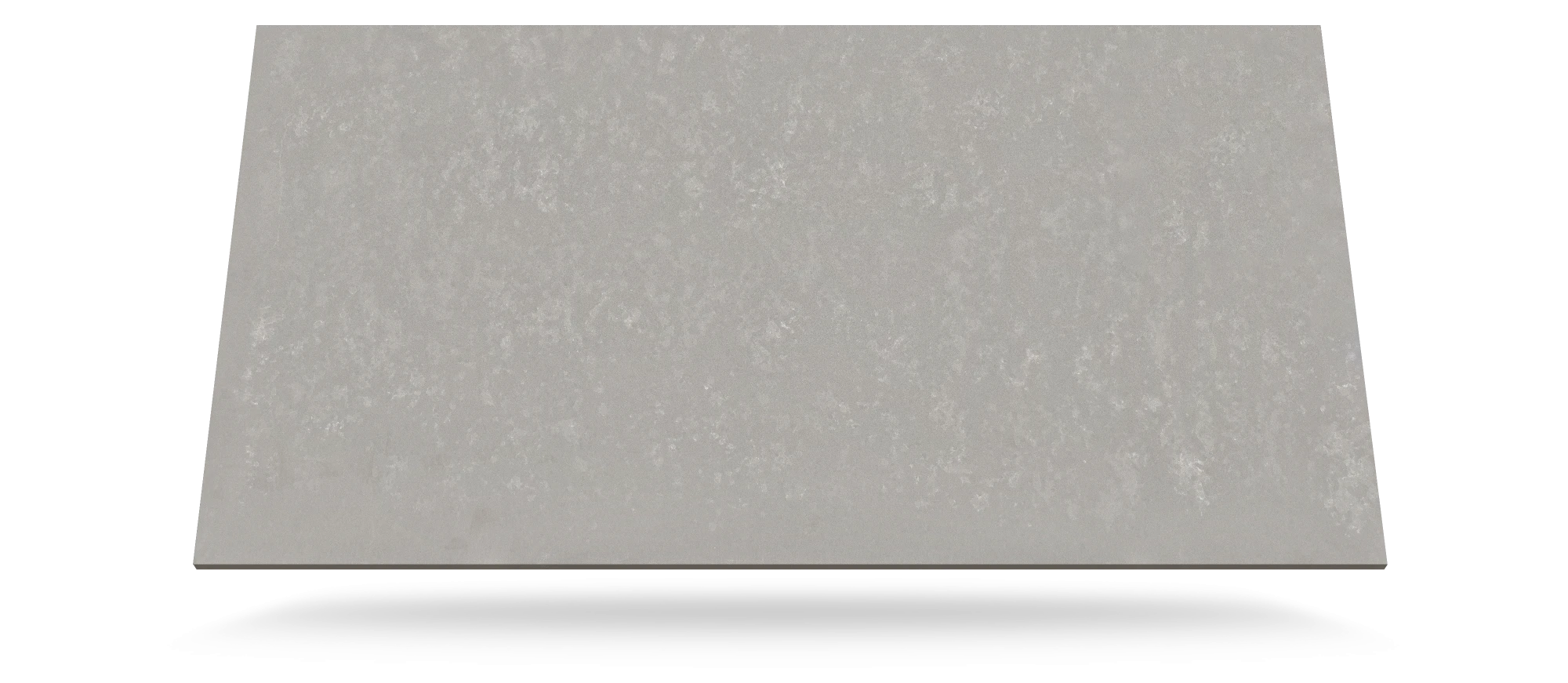 Silestone Poblenou quartz slab with smooth matte gray finish and subtle speckled pattern — premium quartz countertops near me by Signature Stone Las Vegas