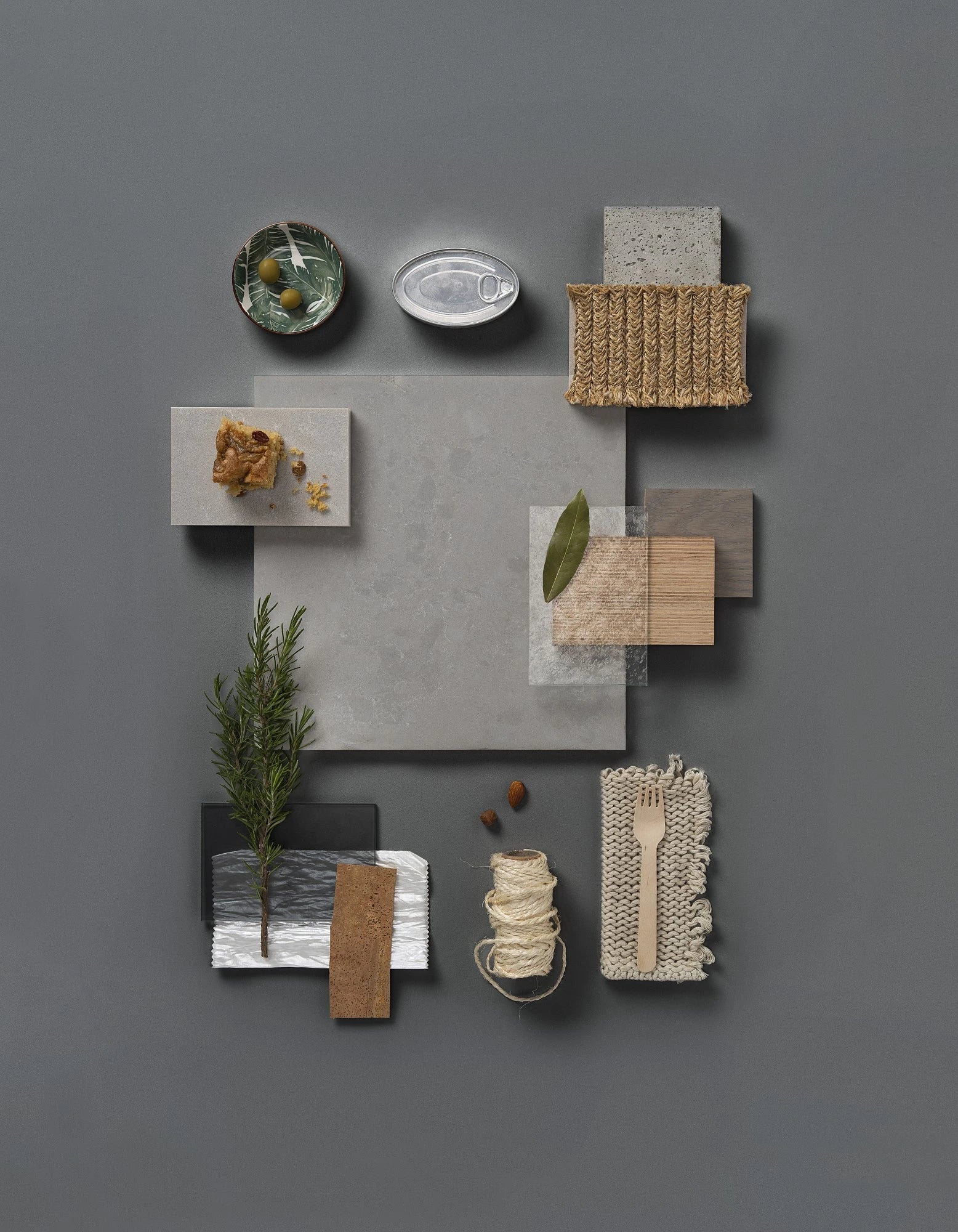 Silestone Poblenou material samples with natural textures and neutral tones — engineered quartz countertops fabricated and installed by Signature Stone LV