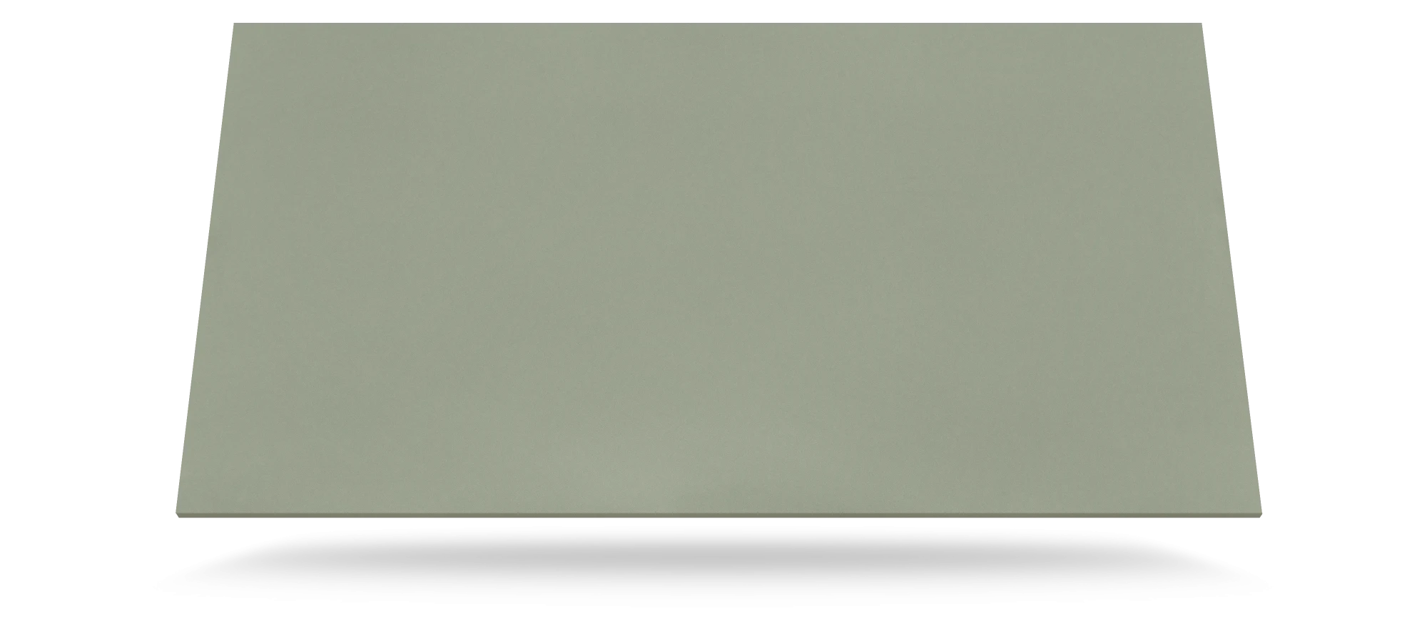Silestone Posidonia Green slab with smooth matte sage green finish — premium quartz countertops installed by Signature Stone Las Vegas