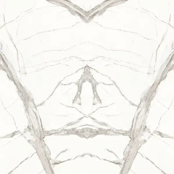 Statuario Premium marble surface with elegant white background and subtle gray veining pattern — expert countertop fabrication by Signature Stone Las Vegas