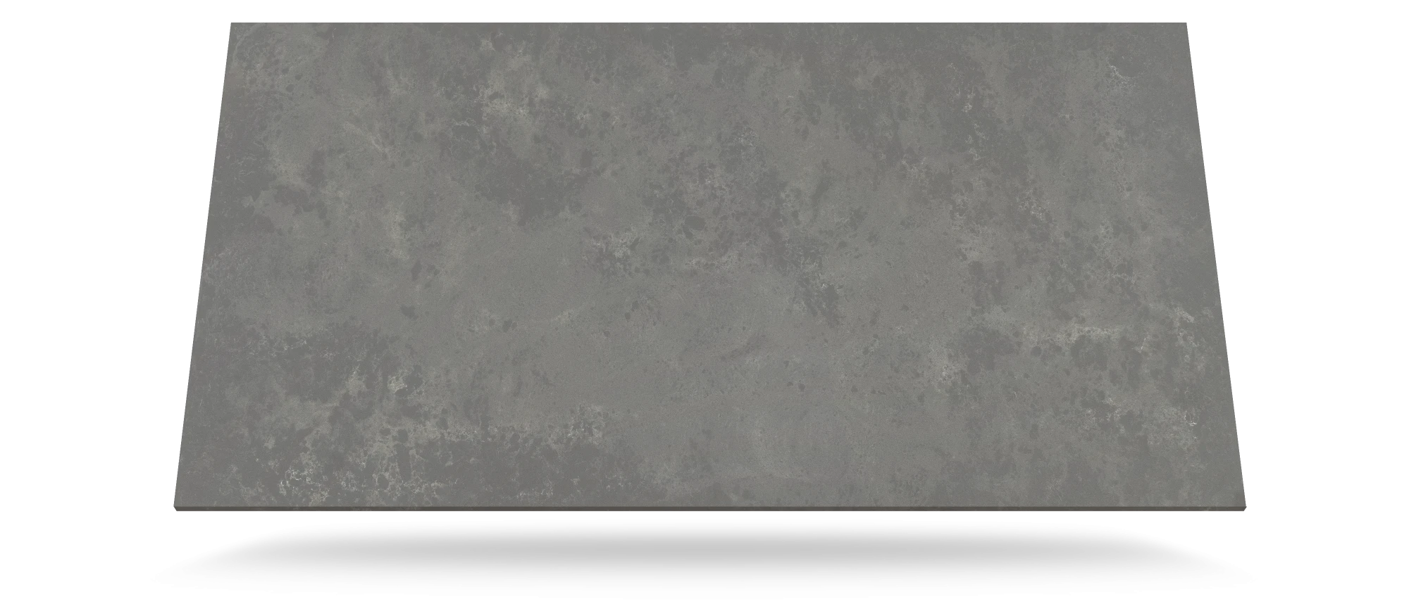 Silestone Seaport slab with matte gray finish and subtle texture variations — engineered quartz countertops fabricated and installed by Signature Stone LV
