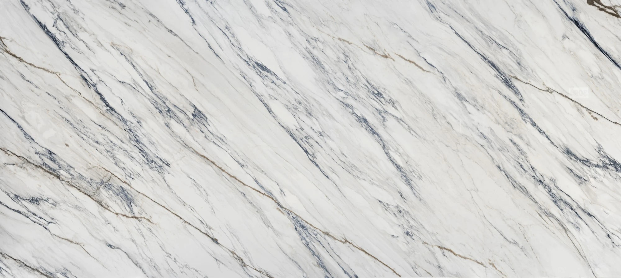 Dekton Trance slab surface with white base and flowing gray veining — premium dekton countertops installed by Signature Stone Las Vegas