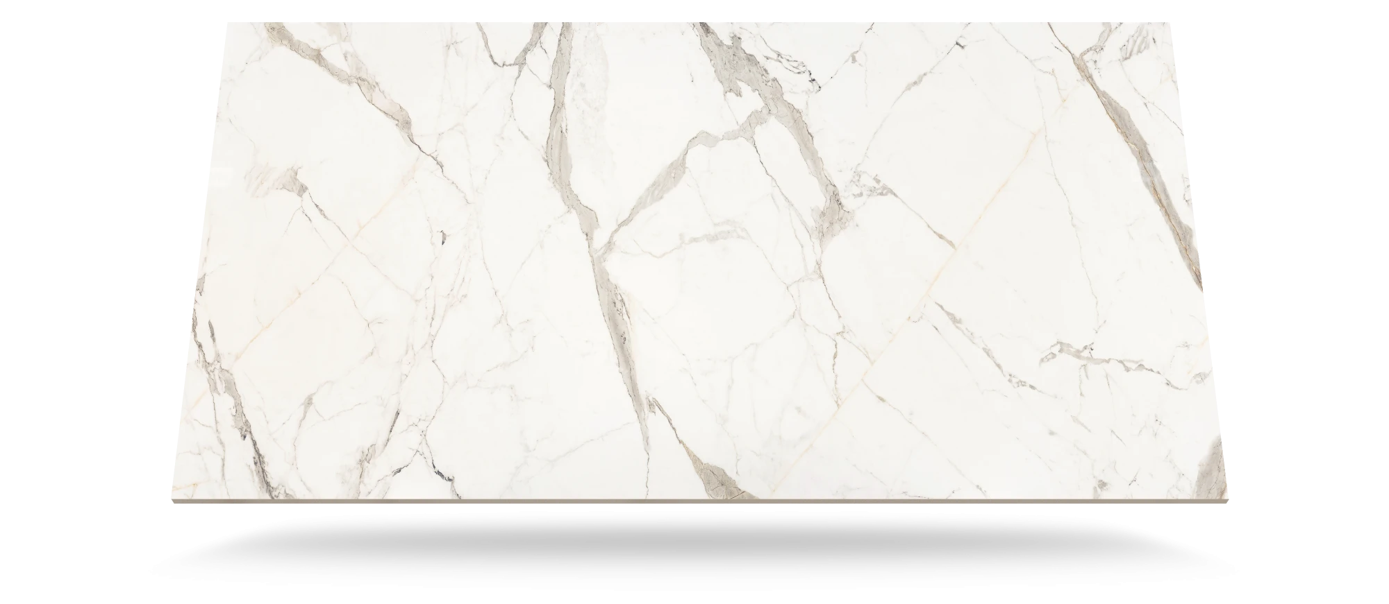 Dekton Vigil slab with white marble-like veining and polished finish — premium dekton kitchen countertops by Signature Stone Las Vegas