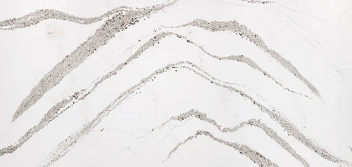 Annicca quartz surface with flowing gray and white veining pattern — elegant stone countertops installed by Signature Stone Las Vegas