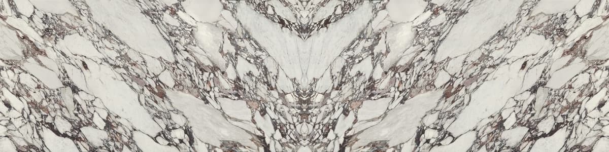 Arabescato Violet marble slab with dramatic white base and purple-gray veining — elegant stone countertops installed by Signature Stone Las Vegas