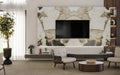 Desert Soul quartzite accent wall with dramatic veining and earth tones — premium stone countertops installed by Signature Stone Las Vegas