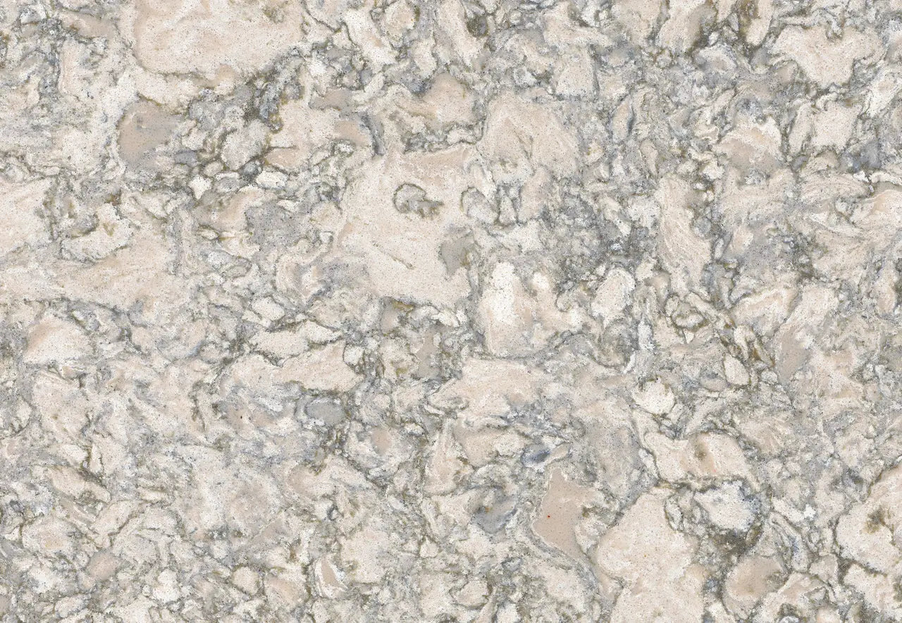 Berwyn marble surface with intricate beige and gray veining patterns — perfect for custom countertops fabricated and installed by Signature Stone LV