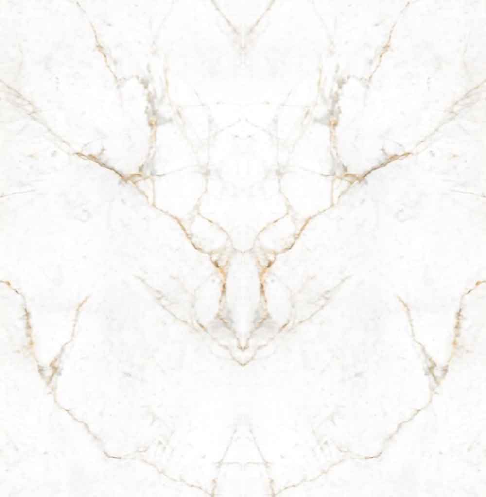Bianco Arezzo marble surface featuring white background with subtle gold veining and polished finish — custom countertops fabricated and installed by Signatu...