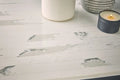 Brittanicca Block marble surface with white background and gray veining patterns — premium stone countertops installed by Signature Stone Las Vegas