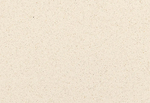 Cardiff Cream quartz surface with light beige background and subtle speckled pattern — custom countertops fabricated and installed by Signature Stone LV
